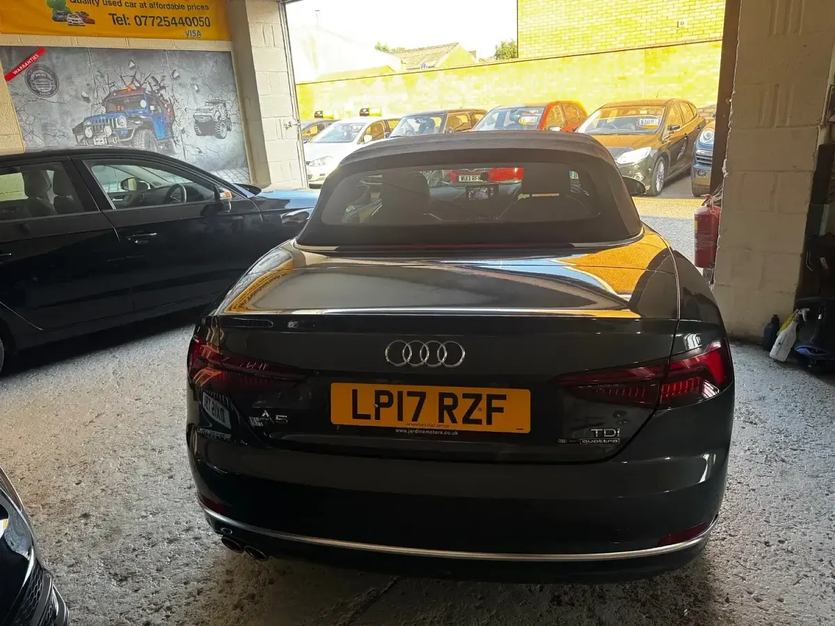 Used Audi A5 Cabriolet Sport 190 HP (139 kW) 2017 Grey Cabriolet