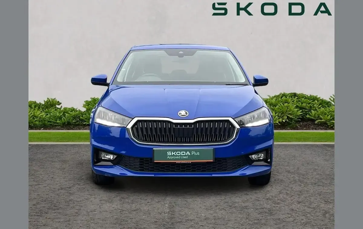 Used Skoda Fabia Comfort 79 HP (58 kW) 2023 Blue Hatchback