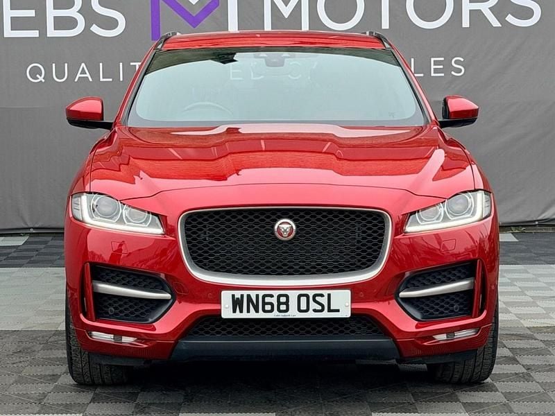 Used Jaguar F-Pace R-Sport 2018 Red SUV