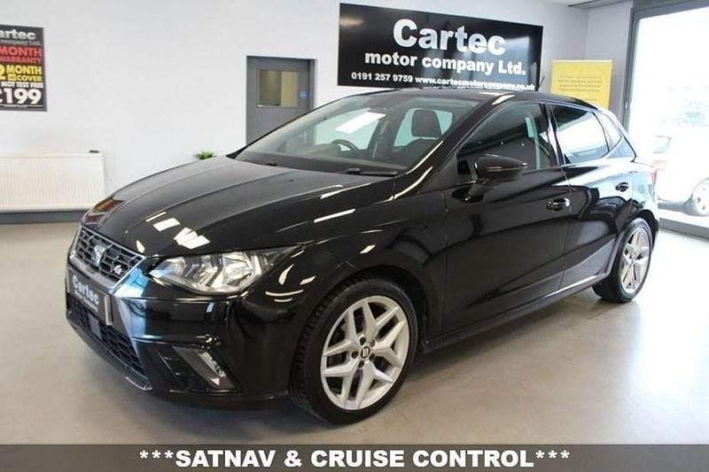 Black Used 2018 Seat Ibiza FR Hatchback | £8,489 (Fair price) - Image 1/1