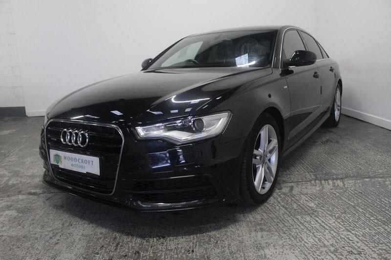 Begagnad Audi A6 S-Line 2012 Svart Sedan