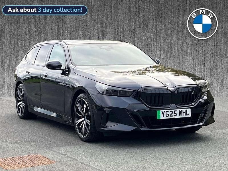 Black Used 2025 BMW i5 M Sport Estate | £48,699 - Image 1/4