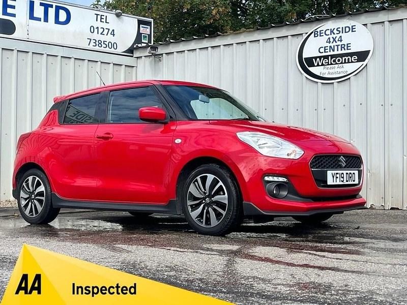 Red Used 2019 Suzuki Swift Hatchback | £8,950 (Fair price) - Image 1/3