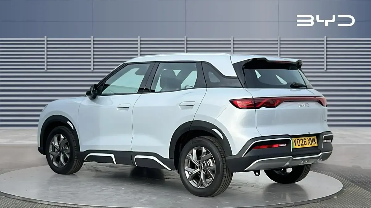 New BYD Atto 2 Boost 130 kW (177 HP) 2026 Additional metallic  skiing white SUV