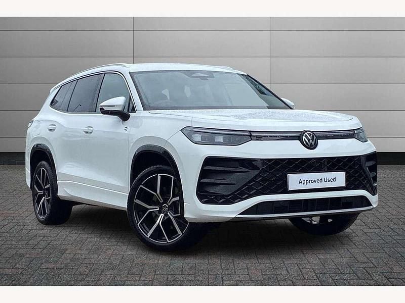 White Used 2025 VW Tayron R-line SUV | £37,450 (Fair price) - Image 1/3