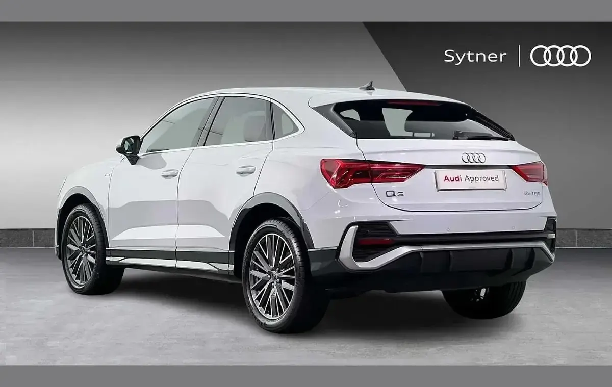 Used Audi Q3 S-Line 150 HP (110 kW) 2024 White SUV
