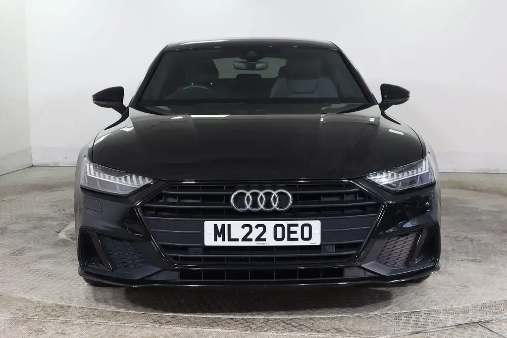 Used Audi A7 Black Edition 245 HP (180 kW) 2022 Black Sedan