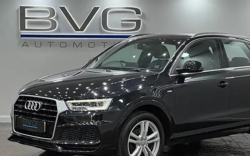 Used Audi Q3 S-Line 179 HP (131 kW) 2017 Black SUV