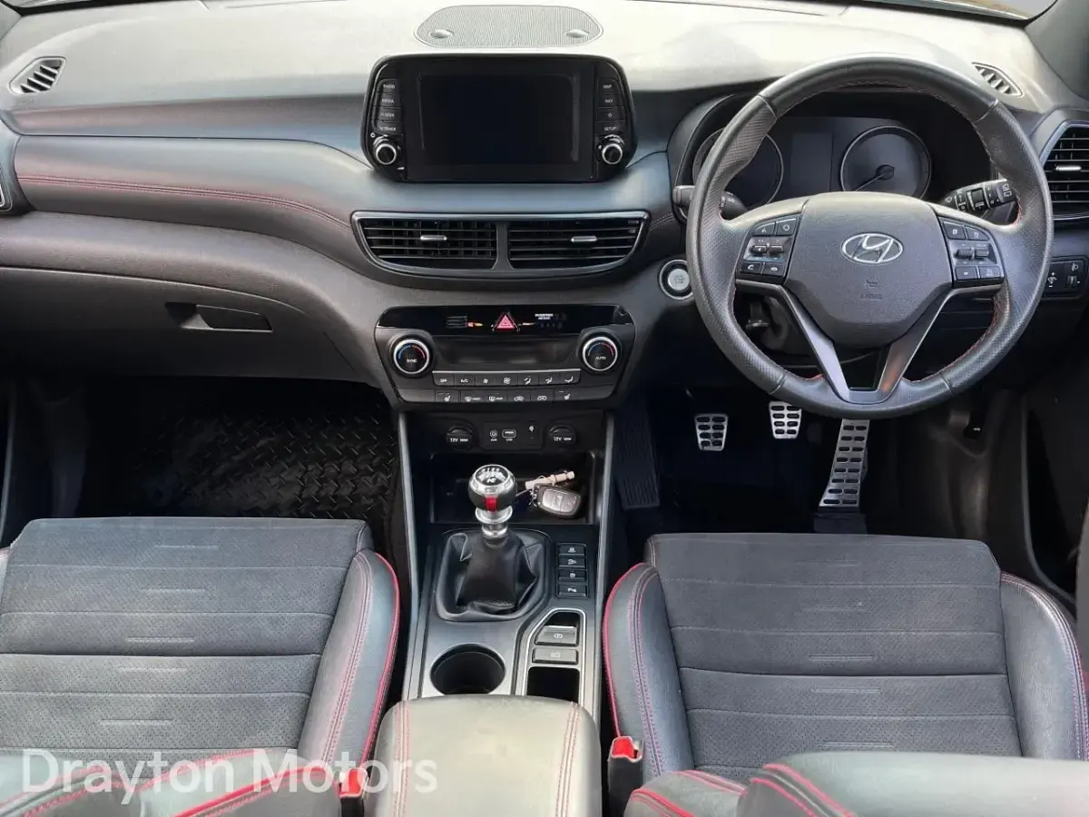 Used Hyundai Tucson N Line 136 HP (100 kW) 2019 Black SUV