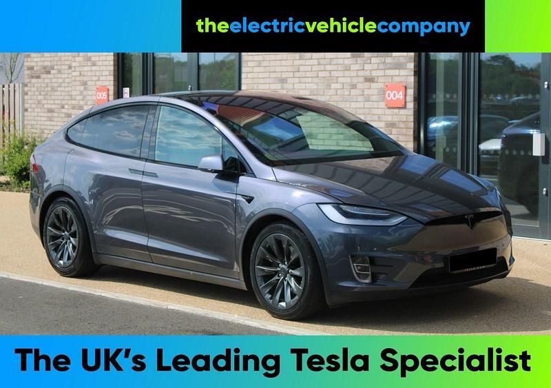 Grey Used 2020 Tesla Model X Long Range AWD SUV | £41,995 - Image 1/3