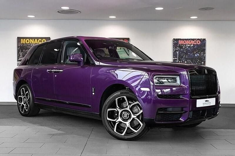 Used Rolls Royce Cullinan 563 HP (414 kW) 2023 Purple SUV
