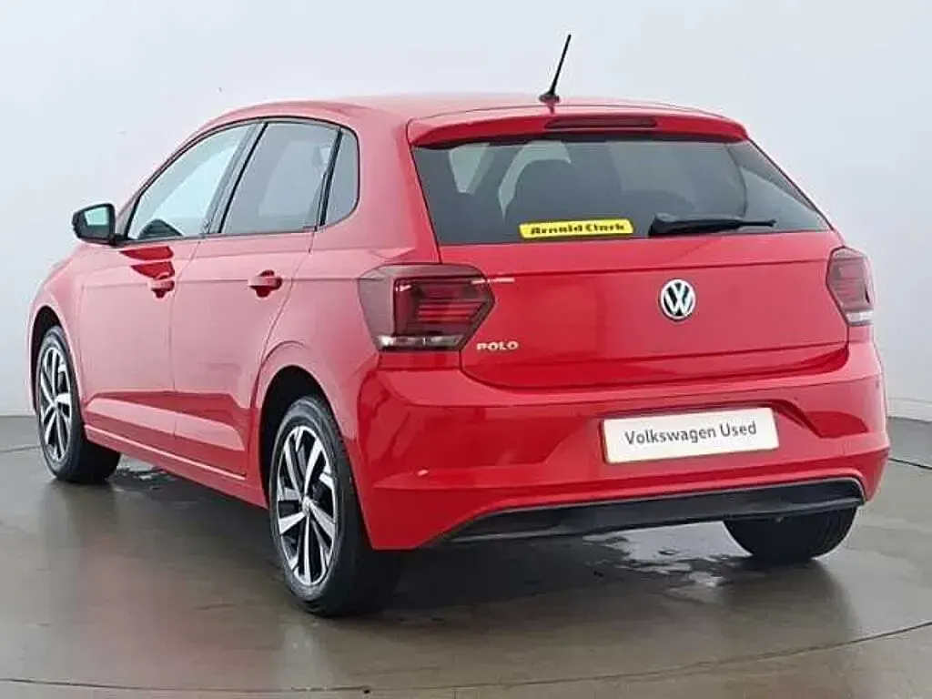 Used VW Polo Beats 95 HP (69 kW) 2019 Red Hatchback