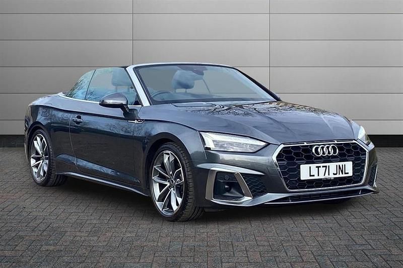 Used Audi A5 Cabriolet Comfort 150 HP (110 kW) 2021 Grey Cabriolet