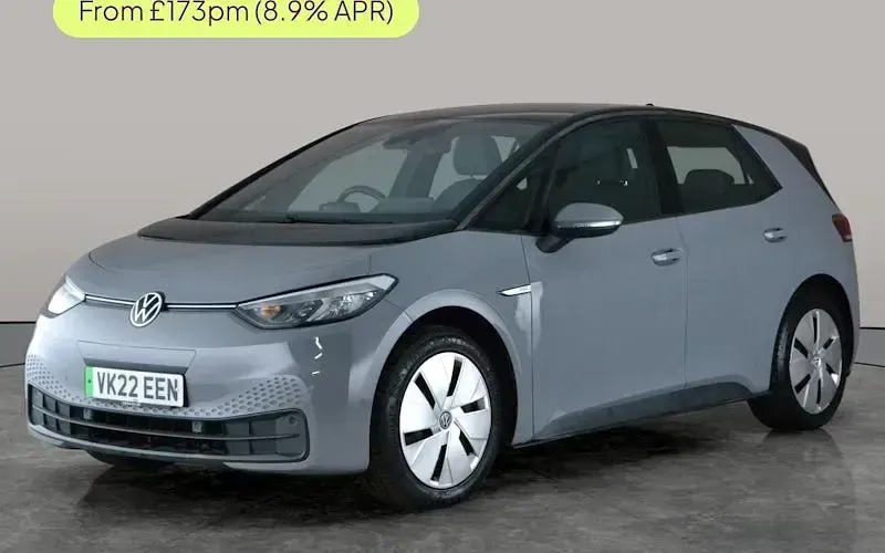 Begagnad VW ID.3 Pro Performance 150 kW (204 HK) 2021 Grå Halvkombi