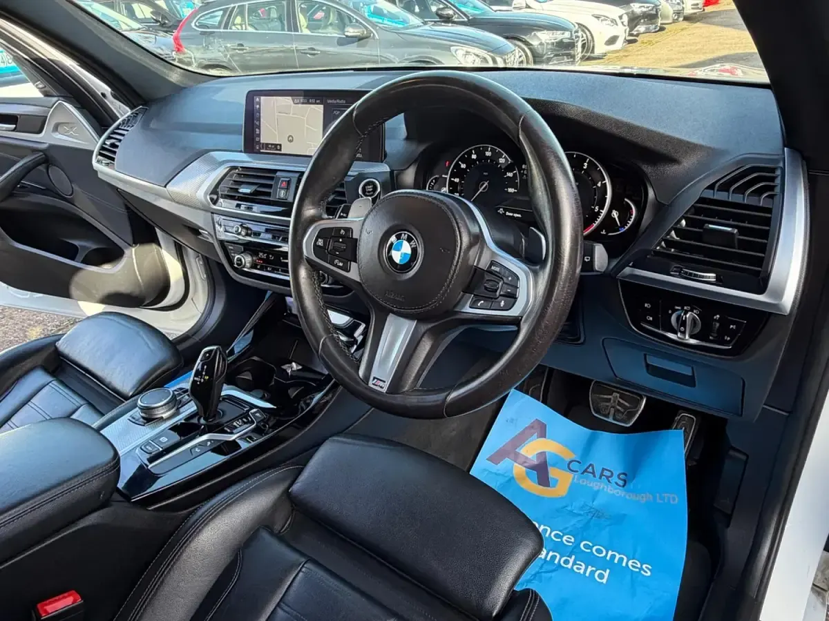 Used BMW X3 M Sport 190 HP (139 kW) 2019 White SUV