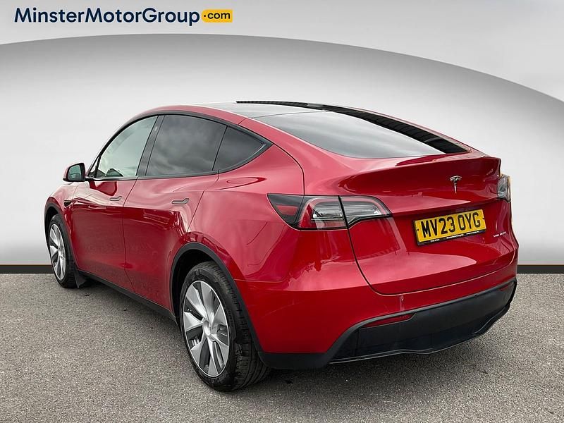 Used Tesla Model Y Long Range AWD 378 kW (514 HP) 2023 Red SUV