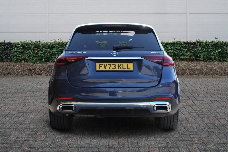 Used Mercedes GLE300 AMG line 2024 Blue Estate