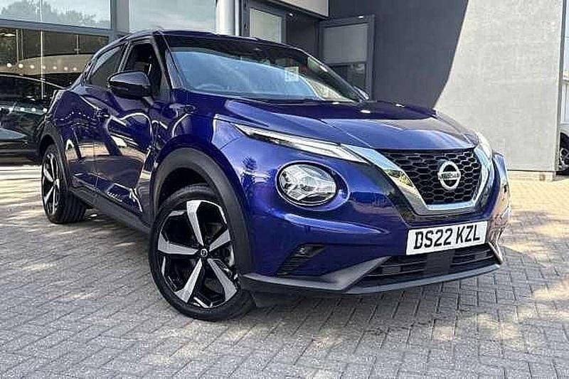 Blue Used 2022 Nissan Juke Tekna SUV | £17,790 (Fair price) - Image 1/4