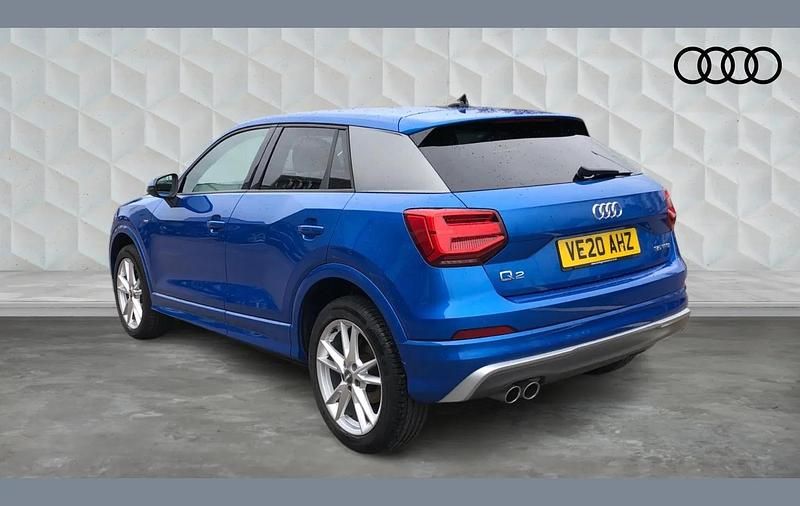 Used Audi Q2 S-Line 150 HP (110 kW) 2020 Blue SUV