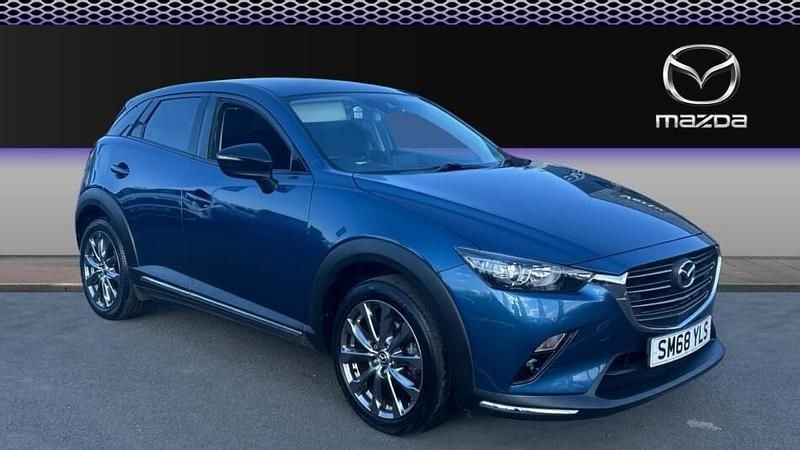 Begagnad Mazda CX-3 Inclusive 150 HK (110 kW) 2018 Blå SUV