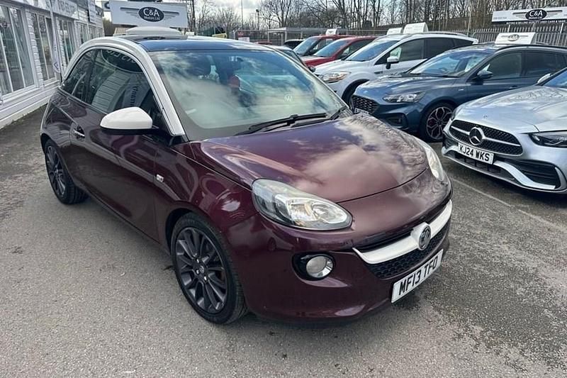 Used Vauxhall Adam Glam 87 HP (63 kW) 2013 Red Hatchback