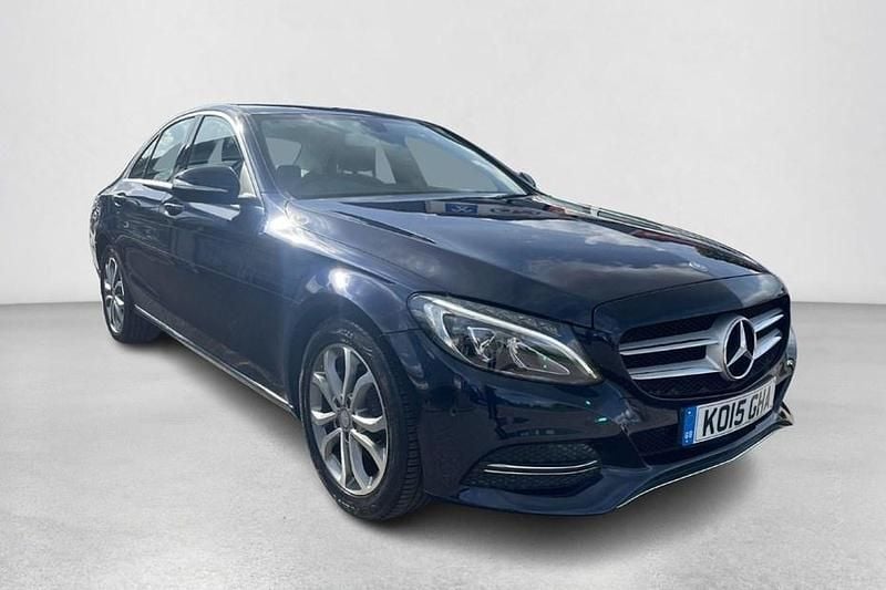 Blue Used 2015 Mercedes C200 Sedan | £11,990 (Good price) - Image 1/1