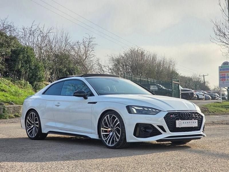 Used Audi RS5 Comfort 450 HP (330 kW) 2022 White Coupe