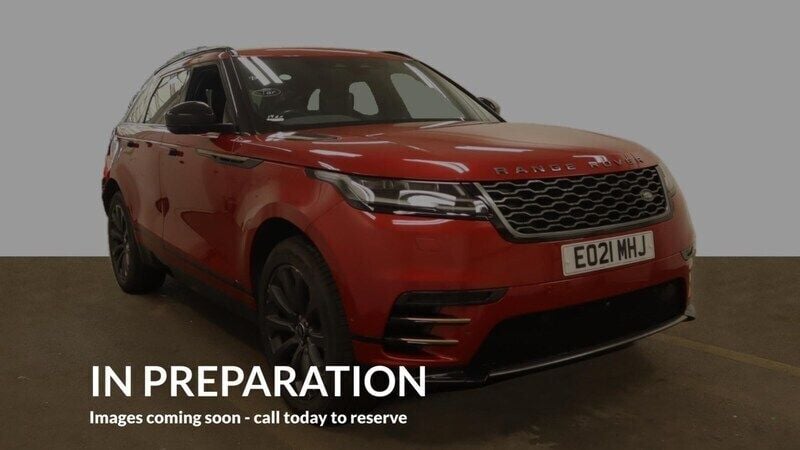 Red Used 2021 Land Rover Range Rover Velar SE Dynamic SUV | £26,920 (Super price) - Image 1/4