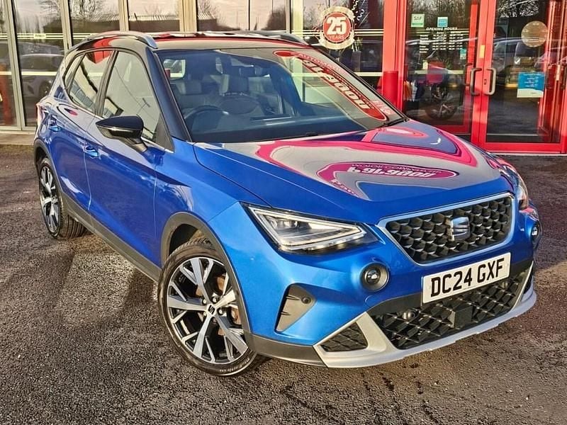 Used Seat Arona Xperience Lux 115 HP (84 kW) 2024 Blue SUV