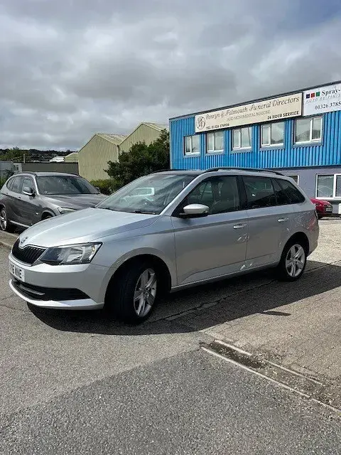 Used Skoda Fabia SE 110 HP (80 kW) 2016 Silver Estate