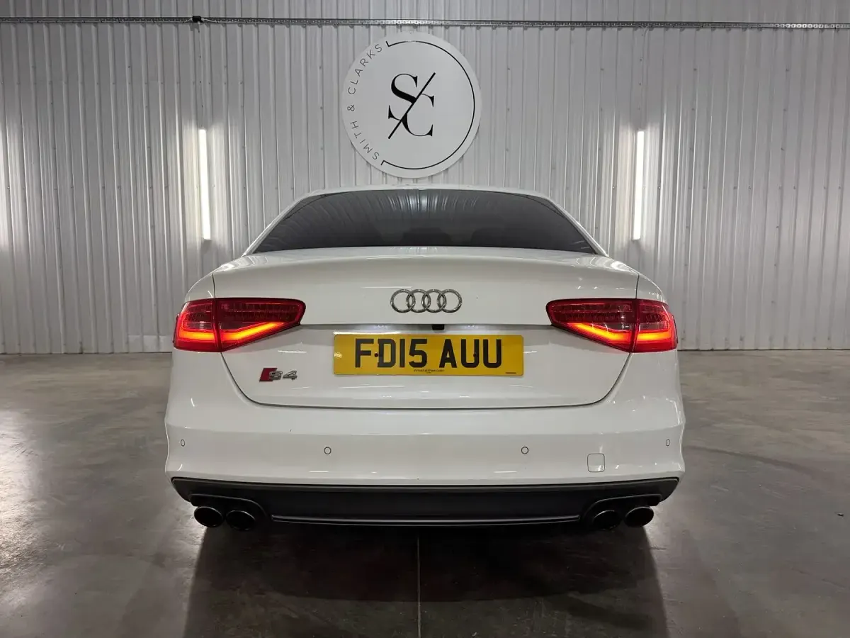 Used Audi S4 2015 White Sedan