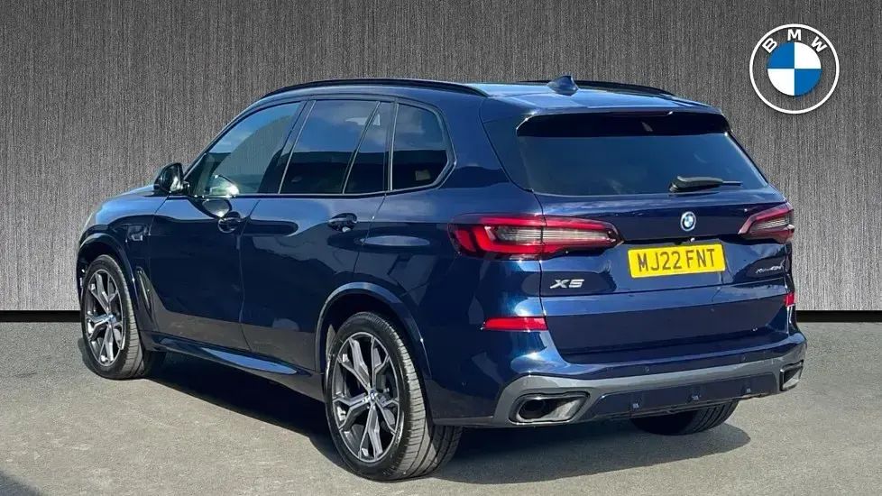 Used BMW X5 M Sport 389 HP (286 kW) 2022 Blue SUV