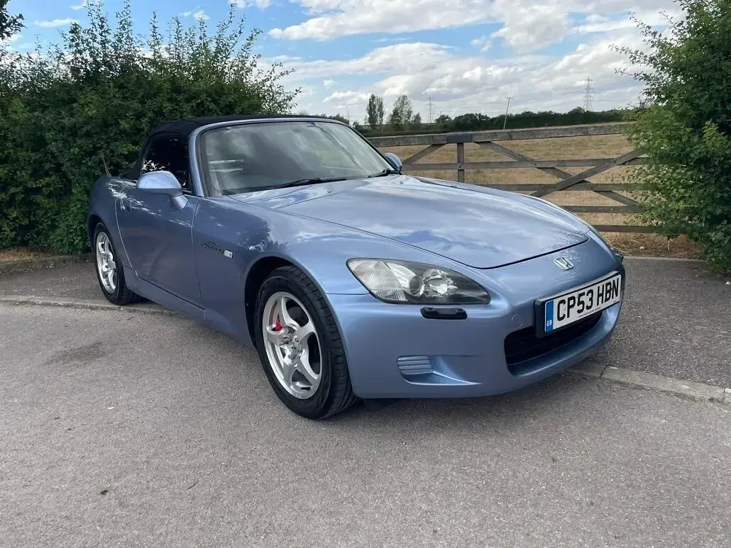 Used Honda S 2000 S 2003 Blue Cabriolet
