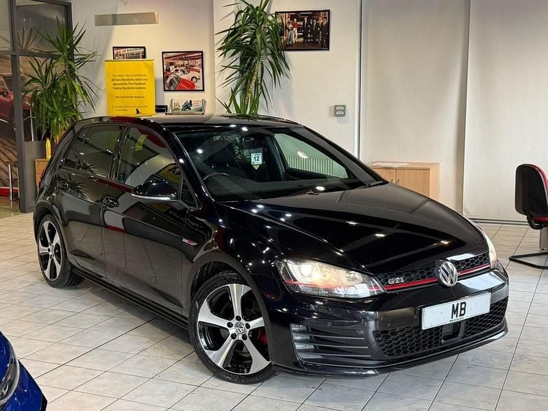 Used VW Golf VII GTI 2017 Black Hatchback