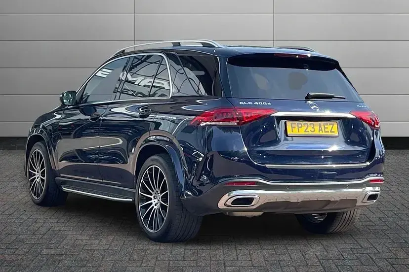 Used Mercedes GLE400 AMG line 330 HP (242 kW) 2023 Blue SUV