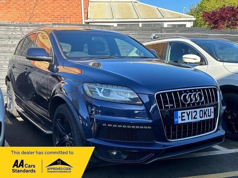 Used Audi Q7 S-line plus 245 HP (180 kW) 2012 Blue SUV