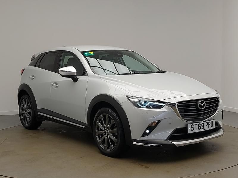 Silver Used 2019 Mazda CX-3 Inclusive SUV | £17,998 (Expensive) - Image 1/4