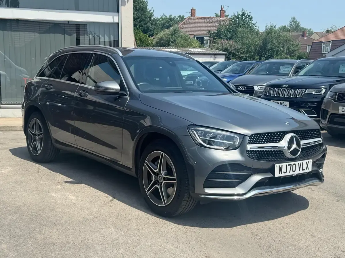Used Mercedes GLC220 AMG line 194 HP (142 kW) 2020 Grey SUV
