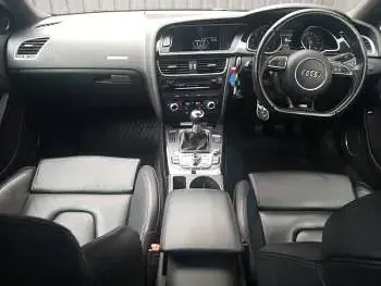 Used Audi A5 Black Edition 177 HP (130 kW) 2015 Red Coupe