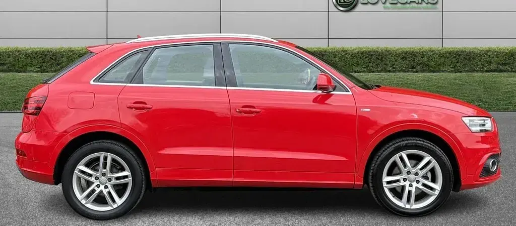 Used Audi Q3 S-Line 140 HP (102 kW) 2014 Red SUV