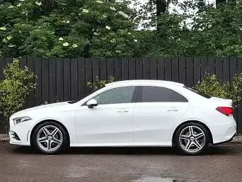 Used Mercedes A200 AMG line 163 HP (119 kW) 2019 White Coupe