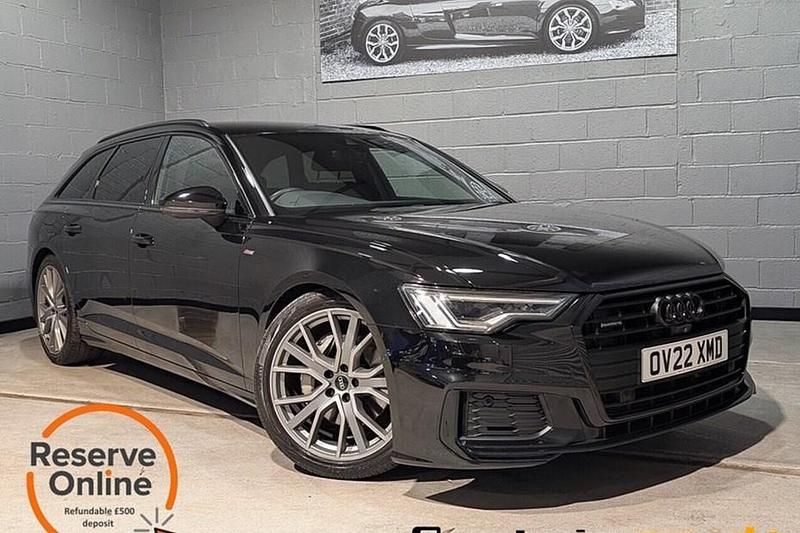 Black Used 2022 Audi A6 Black Edition Estate | £32,950 (Fair price) - Image 1/1