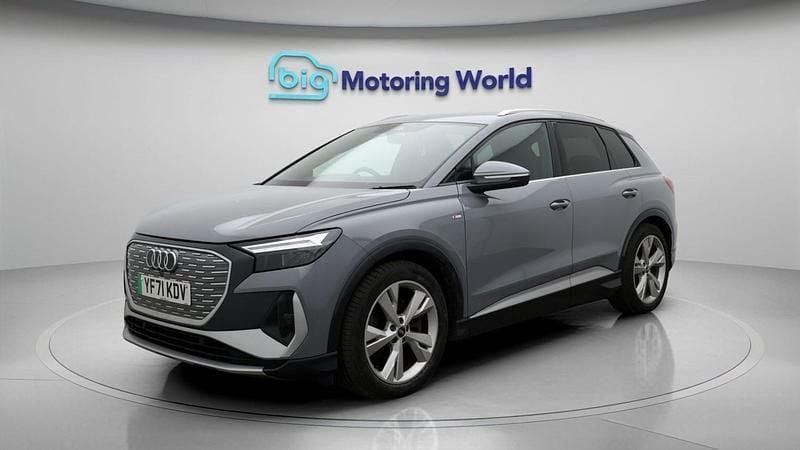 Used Audi Q4 e-tron S-Line 219 kW (299 HP) 2021 Grey SUV