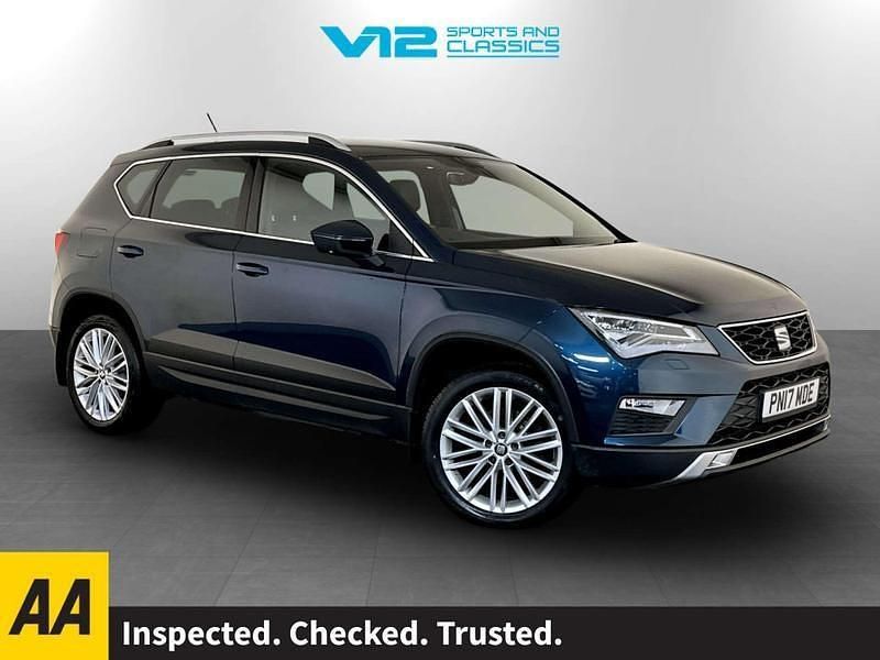 Blue Used 2017 Seat Ateca XCELLENCE SUV | £9,195 (Fair price) - Image 1/2