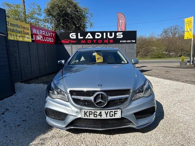 Used Mercedes E220 AMG line 2014 Silver Coupe