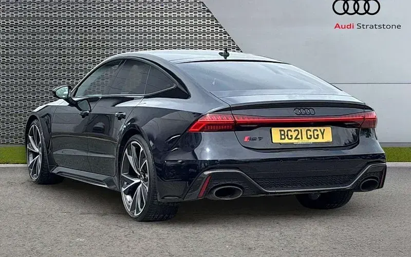 Used Audi RS7 Sportback 600 HP (441 kW) 2021 Black Hatchback