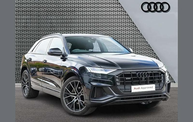 Used Audi Q8 Black Edition 334 HP (245 kW) 2022 Black SUV