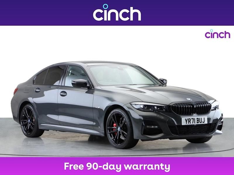 Grey Used 2021 BMW 330e M Sport Sedan | £22,399 (Expensive) - Image 1/3