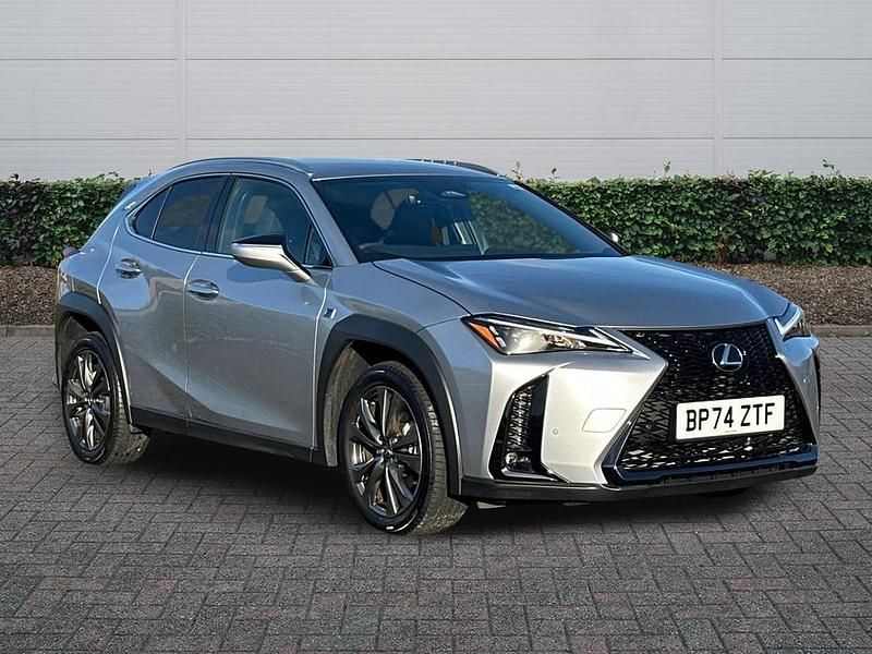 Silver Used 2025 Lexus UX 300h Sport Design Packet SUV | £29,390 (Super price) - Image 1/4