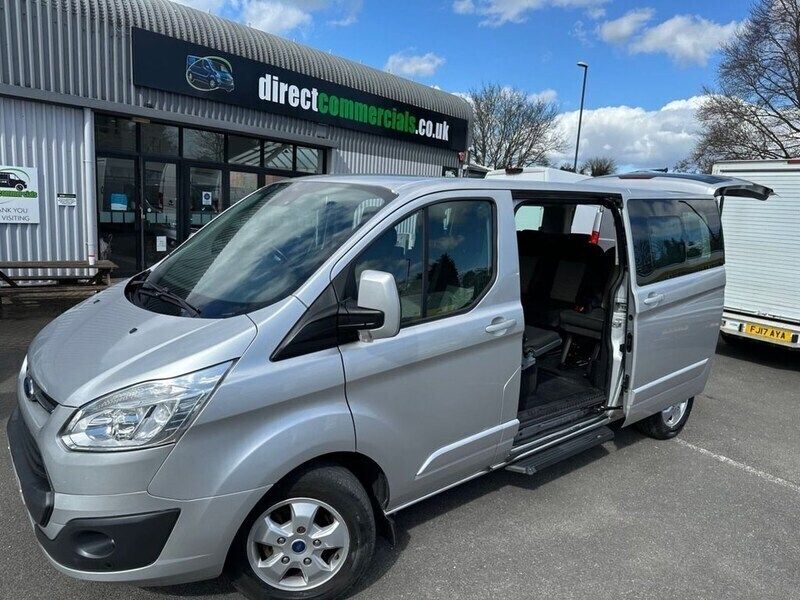 Silver Used 2017 Ford Tourneo Custom Titanium MPV | £14,995 (Fair price) - Image 1/3